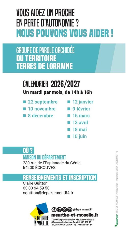 Calendrier orchidee