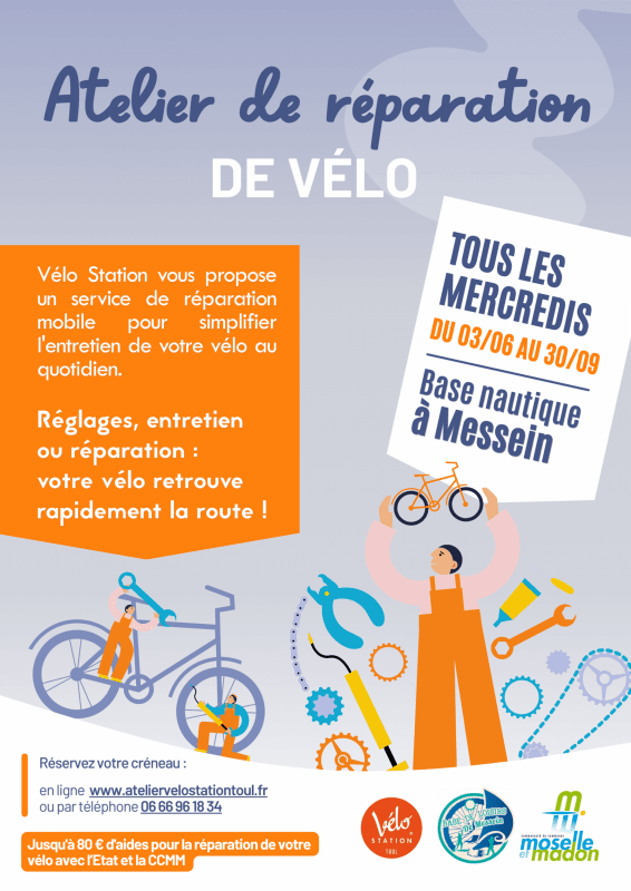 Atelier de reparation velo