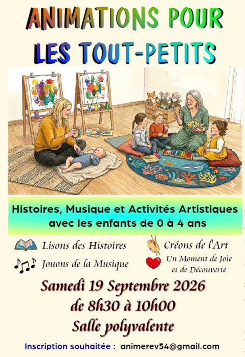 Animations tt petits