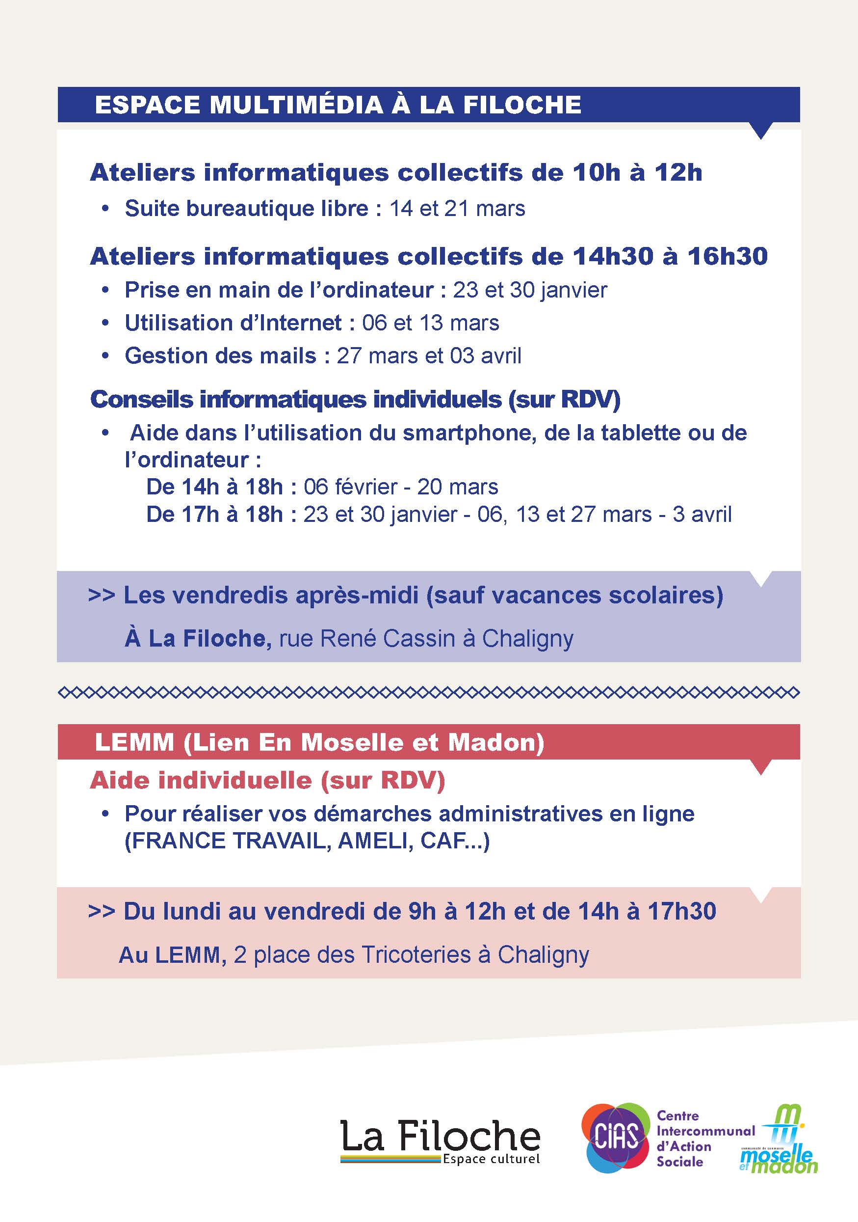 Atelier numérique 2