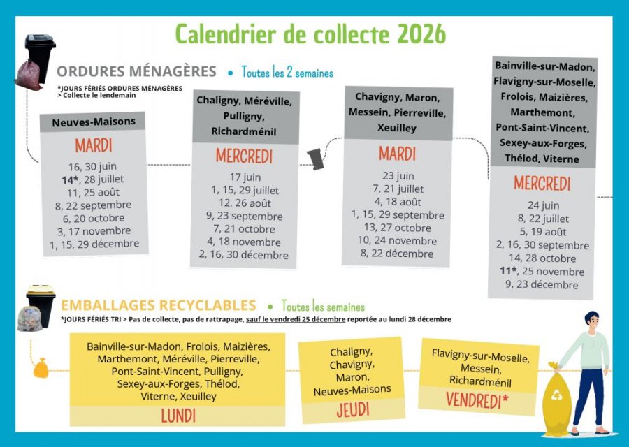 Calendrier 2026