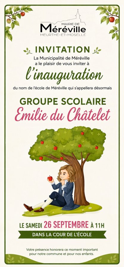 Inauguration ecole