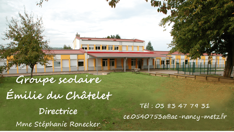 Ecole Emilie du chatelet